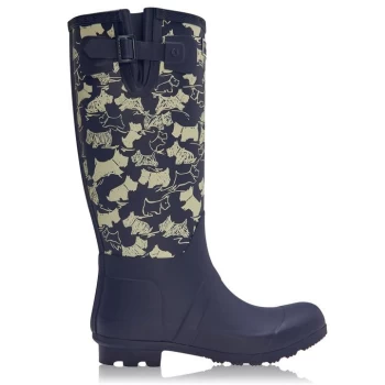 Image of Radley Alba Welly Boot - Navy