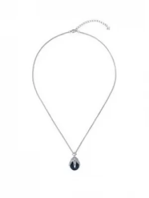 Image of All We Are All We Are Eagle Crystal Ball Pendant Necklace