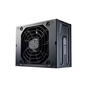 Image of COOLER MASTER V550 SFX Gold 550W PSU 92mm Silent FDB Fan 80 PLUS Gold Fully Modular UK Plug SFX Form Factor SFX to ATX Bracket Included