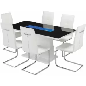 Image of Matrix Dining Table White