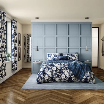 Image of Lilium Cover Set - Double - Indigo