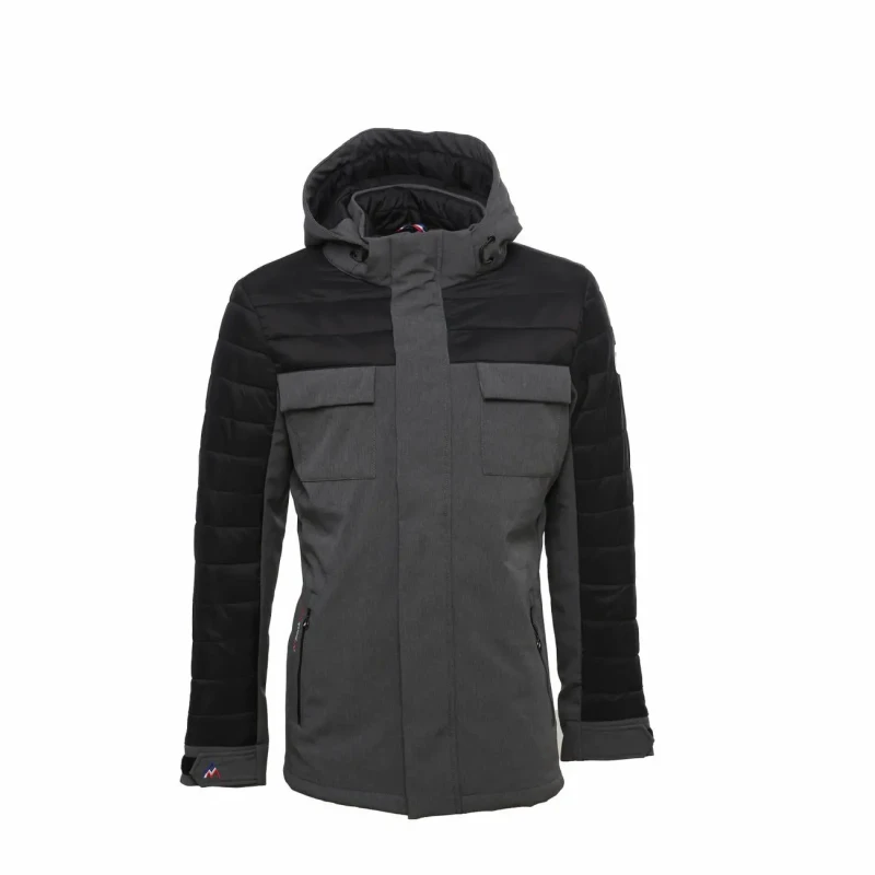 Image of Peak Mountain Parka Peak Mountain Cantheon Gris Male M CANTHEON/AL-GRIS NUIT CHINE