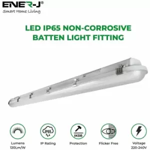 Image of Non Corrosive Waterproof Fitting, 1.2m 40W, 120 lumens per Watt, 4000K