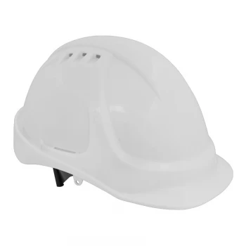 Image of Plus Safety Helmet - Vented (White)