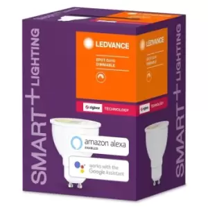 Image of Ledvance Smart+ GU10 Spot Bulb (Warm White Colour)