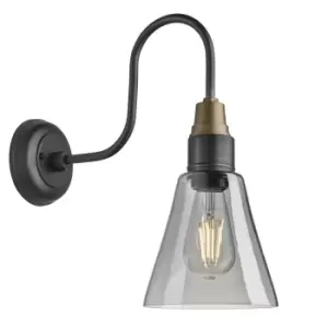 Image of Industville Swan Neck 6" Flask Wall Light