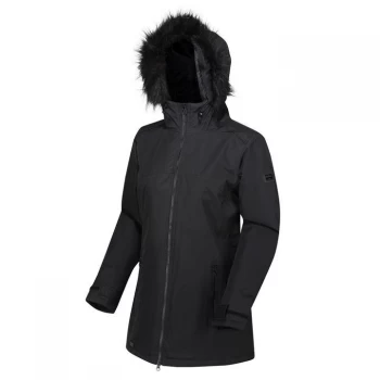 Image of Regatta Black 'Myla' Waterproof Insulated Hooded Parka - 8