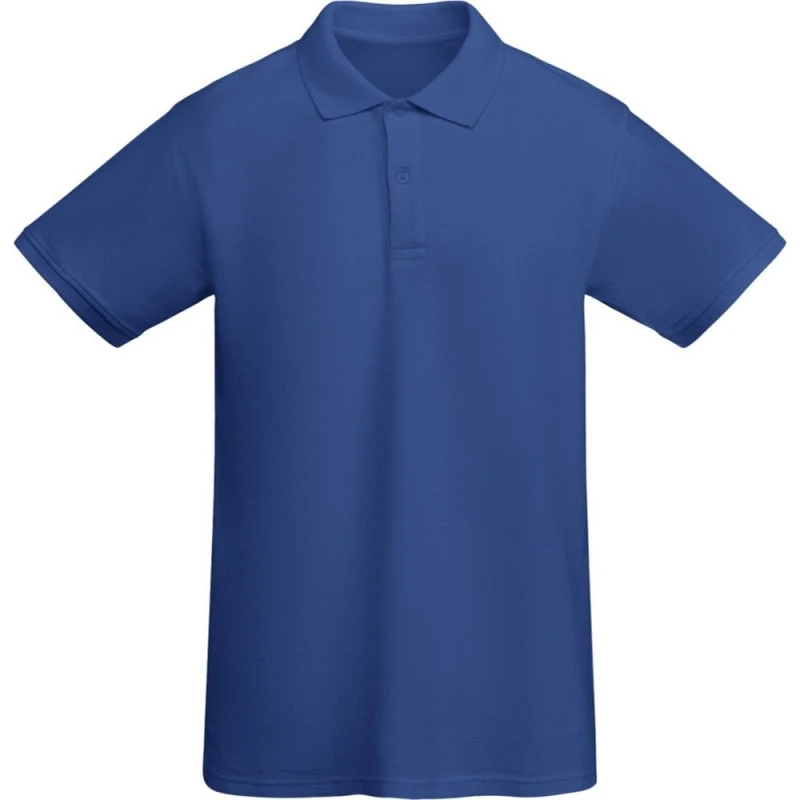Image of ROLY ROLY Men Prince Short-Sleeved Polo Shirt in Blue Size: Small Blue S Male 5063527537188