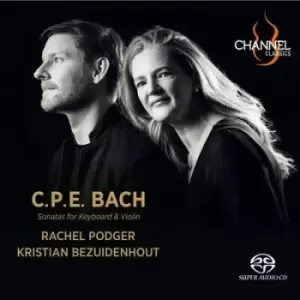 Image of Carl Philipp Emanuel Bach - C.P.E. Bach: Sonatas for Keyboard & Violin CD Album - Used