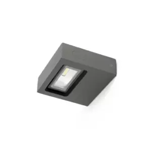 Image of Taima LED Outdoor Wall Light Dark Grey IP54
