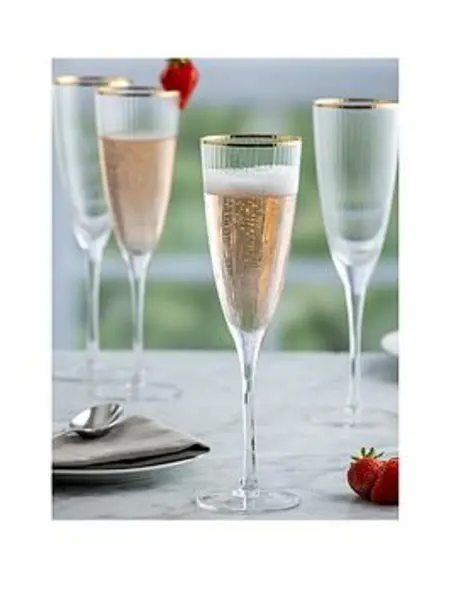 Image of Ravenhead Roma Flute Glass x2 - Size 33cl