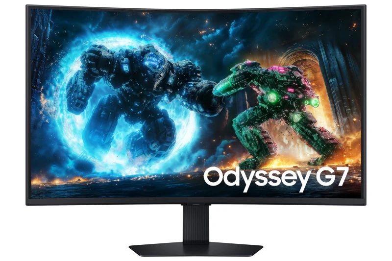 Image of Samsung 37" Odyssey G7 G75F Ultra HD 165Hz Curved Gaming Monitor LS37FG756EUXXU