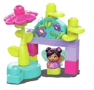 Image of Mega Bloks Flower Fairies Flying School Playset