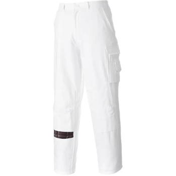 Image of Portwest - S817WHRM - sz M Painters Trouser - White