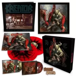 Image of Kreator Hate uber alles LP multicolor