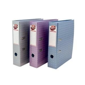 Image of Pukka Pads A4 Metallic Lever Arch File Assorted Pack of 6 6444 MET