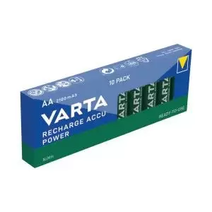 Image of Varta Rechargeable Batteries AA 2100mAh Pack of 10 56706101111 VR55090