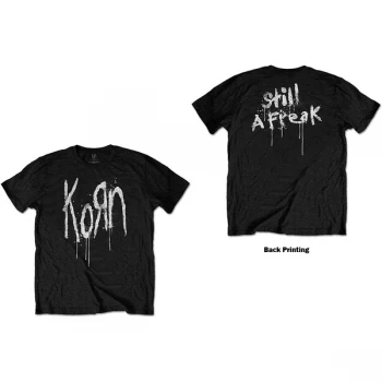 Image of Korn - Still A Freak Unisex Large T-Shirt - Black