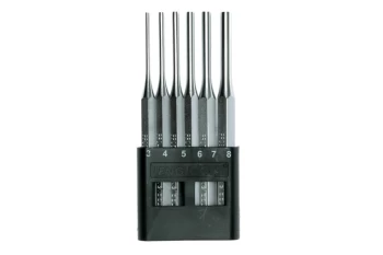Image of Teng Tools PPS06 6pc Parrallel Pin Punch Set (3, 4, 5, 6, 7, & 8mm x 150mm)