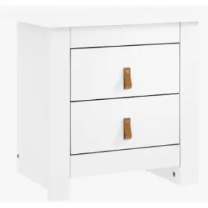 Image of Morton White Bedside Table