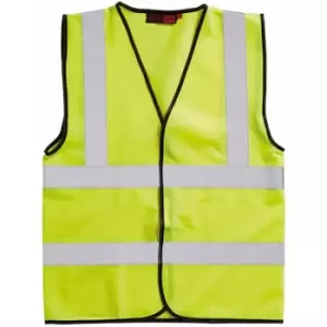 Image of Blackrock Hi-Viz Waistcoat Sleeveless Adult - Medium Yellow - 8030004