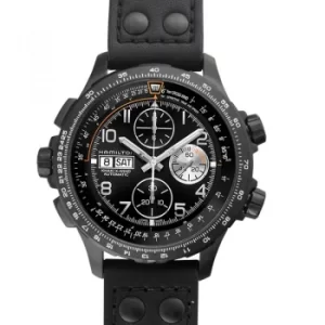 Image of Khaki Aviation Automatic Black Dial Stainless steel Mens Watch