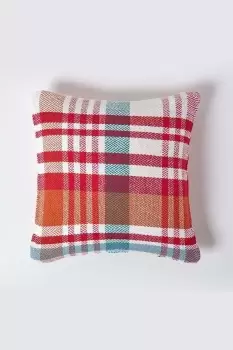 Image of Tartan 100% Cotton Falun Cushion Cover