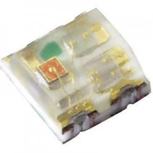 Image of SMD LED multi colour Non standard Red Green Blue 360 mcd 750 mcd 140 mcd