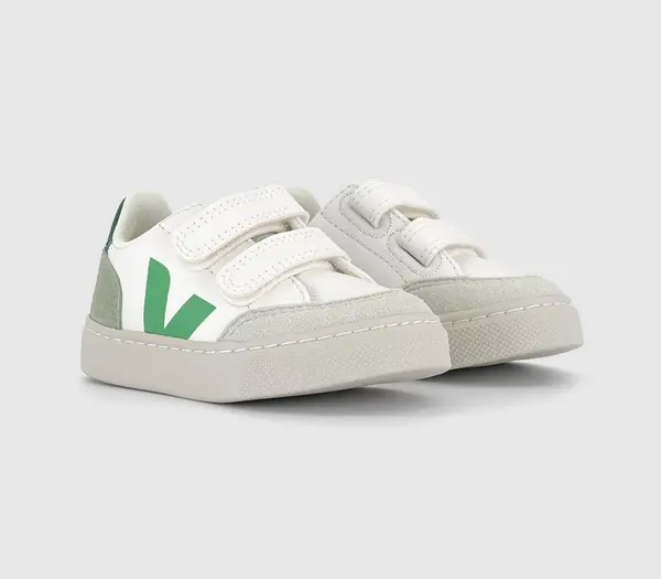 Image of Veja Kids V-12 Trainers Extra White Multico Clay, 9infant