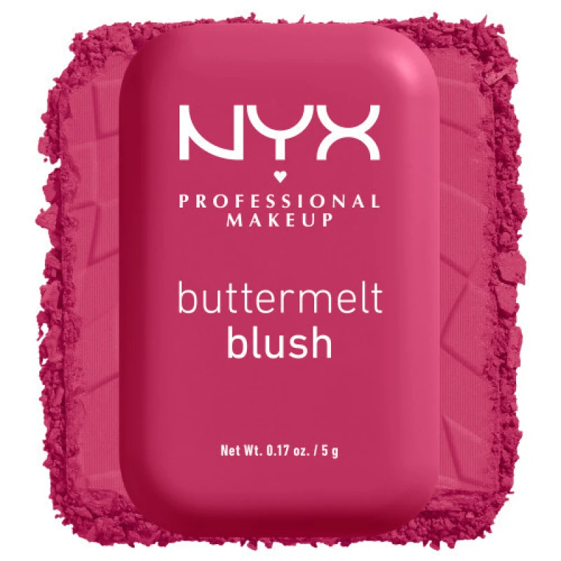 Image of NYX Professional Makeup Buttermelt Powder Blush up to 12H Wear, Fade and Transfer Resistant (Various Shades) - Butta Than Before