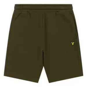 Image of Lyle and Scott Sweatshorts Junior Boys - Green
