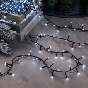 Image of Festive 24.9m Indoor & Outdoor Christmas Tree Fairy Lights 1000 White LEDs