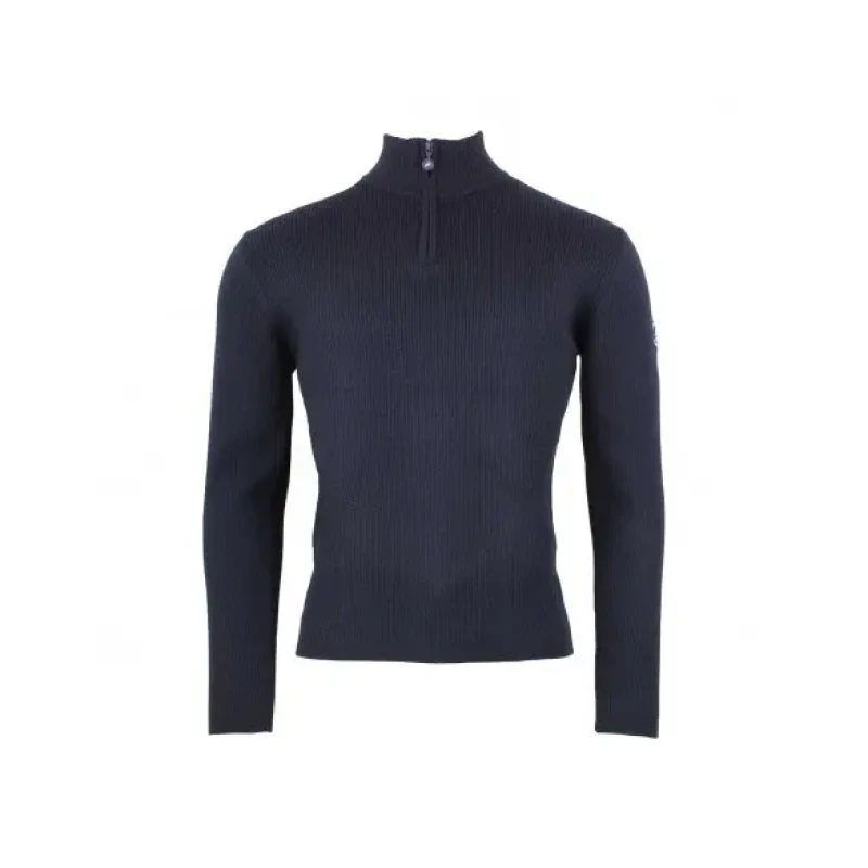 Image of Peak Mountain Turtleneck sweater Peak Mountain Ciotat Bleu Male M CHARLY/FO-BLEU NUIT