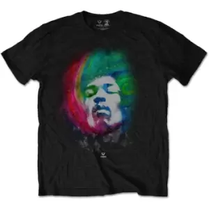 Image of Jimi Hendrix - Galaxy Unisex XX-Large T-Shirt - Black