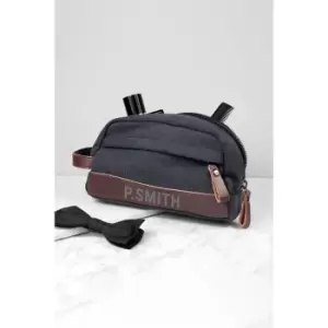 Image of Personalised Mens Weekender Denim Wash Bag