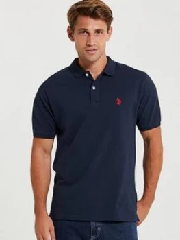Image of U.S. Polo Assn. U.S Polo Assn Core Pique Polo Shirt Regular Fit