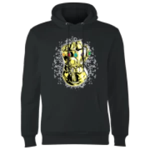 Image of Marvel Avengers Infinity War Fist Comic Hoodie - Black