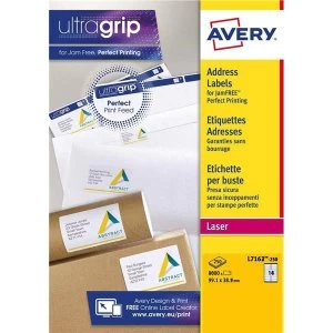 Image of Avery QuickPEEL 99.1 x 38.1mm Addressing Labels White Pack of 3500 Labels