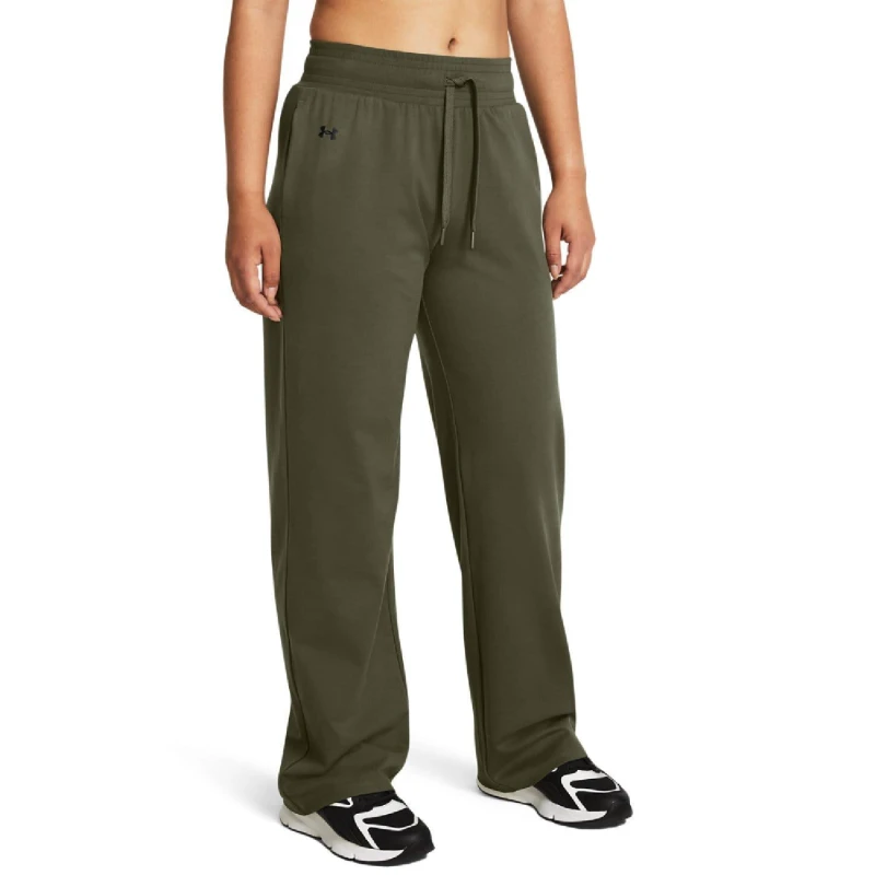 Image of Under Armour Motion Open Hem Pants Green female 4-6