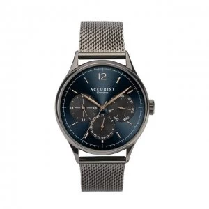 Image of Accurist Blue And Grey Watch - 7285