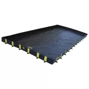 Image of RIGID-LOCK QUICKBERM PLUS, DIMS. 12'W x 28'L x 12", CAP. 2510 GALS.
