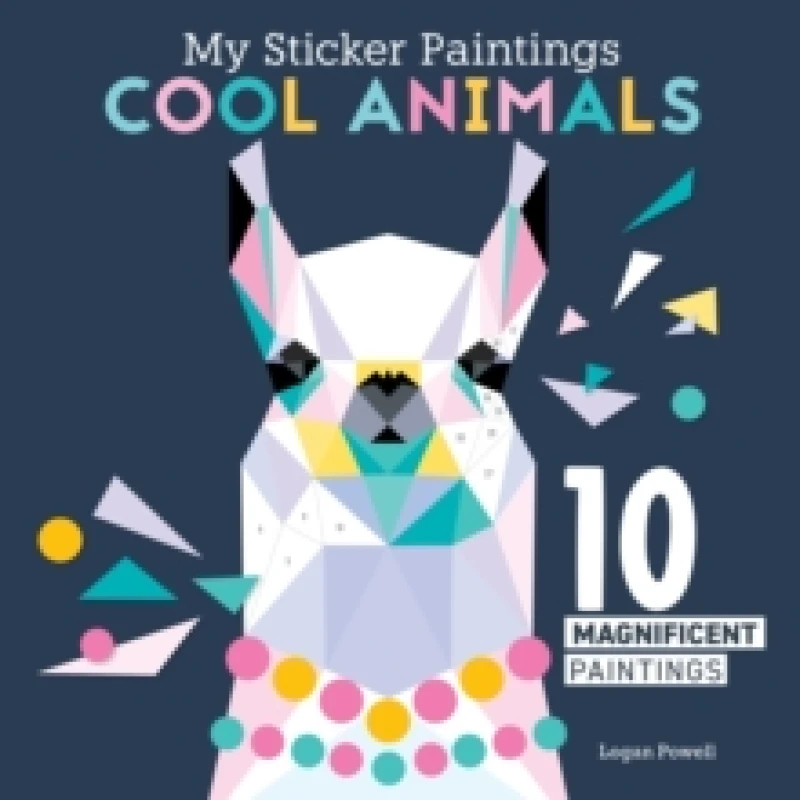Image of My Sticker Paintings: Cool Animals : 10 Magnificent Paintings Paperback / softback
