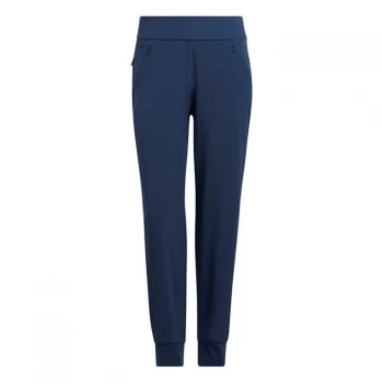 Image of adidas Woven Ladies Golf Jogger - Crew Navy