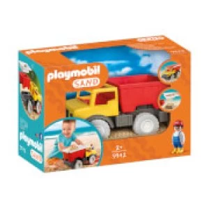 Image of Playmobil Sand Dump Truck with Removable Bucket (9142)