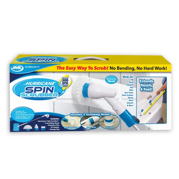 Image of Hurricane Spin Scrubber White
