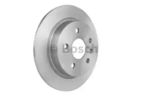 Image of Bosch 0986479513 Rear Axle Brake Disc Set Replaces 13582356