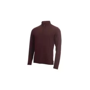 Image of Calvin Klein NEWPORT HALF ZIP - BLACKBER - S