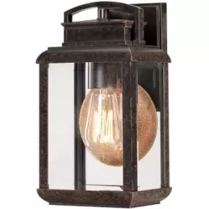 Image of Outdoor IP44 Wall Light Imperial Bronze LED E27 100W d02166