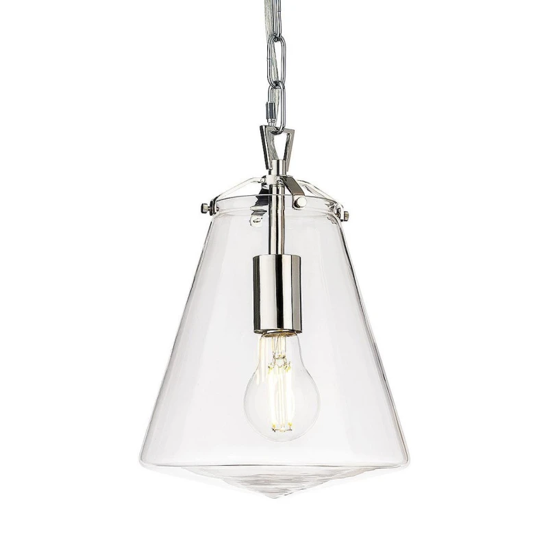 Image of Firstlight Milos Pendant Light Clear in Chrome