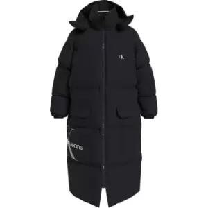 Image of Calvin Klein Jeans Essentials Non Down Long Jacket - Black